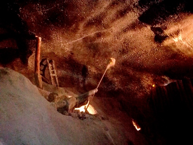 Miniera di Wieliczka - Sculture scolpite nel salgemma
