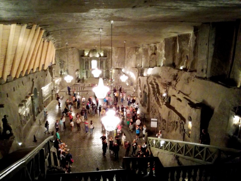 Miniera di Wieliczka - Cappella scolpita nel salgemma a circa 160 metri sotto terra