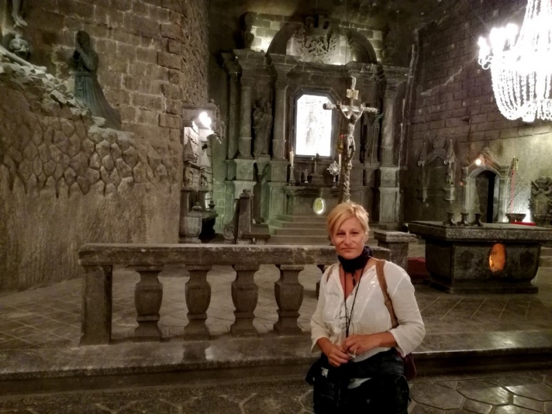 Miniera di Wieliczka - Cappella scolpita nel salgemma
